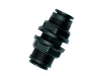 3116 06 00 Union Bulkhead Push-to-Connect Instant Pneumatic Fitting 3116 06 00 Legris Composite 3116 - Metric