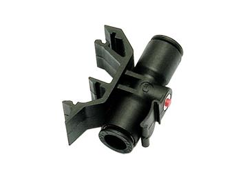 32PLPRC-4 Union Connector for 2 Tubes Push-to-Connect Instant Pneumatic Fitting 32PLPRC-4 Prestolok Composite 32PLPRC - Inch