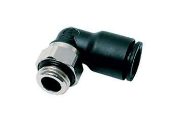 Parker 369PLPBJ-8M-4G-pk10 Composite Push-to-Connect Fitting 8 mm and 1/4 8 mm and 1/4 Glass Reinforced 6.6 Nylon Tube to Pipe Pack of 10 Push-to-Connect and BSPP Single Banjo 