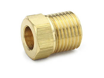 41IF-8 Parker 45° Inverted Flare Brass Nut - Ref. SAE J512 040110 41IF-8 Nut 41IF