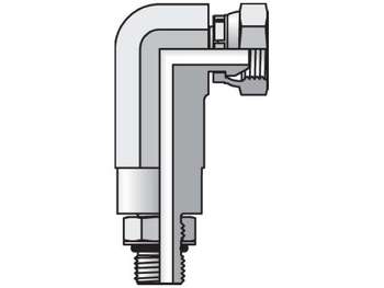 5507-6-6 Long Straight Thread Elbow SAE-ORB / NPSM Swivel 5507-6-6 Pipe Swivel 90° Elbow 5507