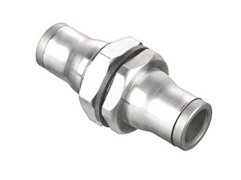 62PLSBH-6M Metric Union Bulkhead - Push-to-Connect Fitting 62PLSBH-6M Prestolok PLS Series 62PLSBH - Metric