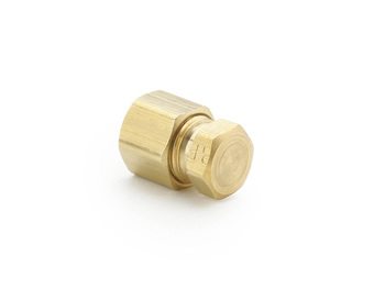 639C-4 Inch Seal Plug - Brass Fittings and Adapters 639C-4 Compression Fitting 639C
