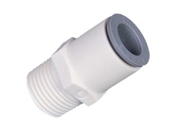 6505 60 18WP2 Male Connector - Push-in Water & Beverage Fitting 6505 60 18WP2 LIQUIfit 6505 - Inch