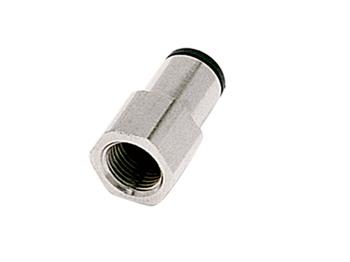 3114 10 17 Female Connector Push-to-Connect Instant Pneumatic Fitting 3114 10 17 Legris Metal 3114 - Metric-BSPP