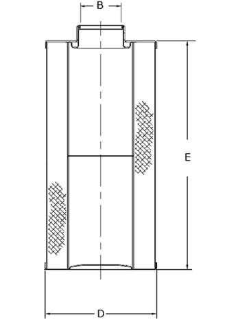 927588 Parker Original Hydraulic and Lube Oil Element and ParFit™ Competitive Interchange Replacement 927588 ParFit™ Interchange and Parker Replacement Element