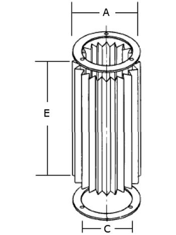 922993 Parker Original Hydraulic and Lube Oil Element and ParFit™ Competitive Interchange Replacement 922993 ParFit™ Interchange and Parker Replacement Element