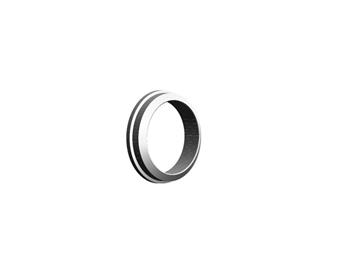 BFM4-B Instrumentation Tube Fitting Accessory - Back Ferrule for use with Metric Tubing BFM4-B A-LOK Metric Tube Back Ferrule - BF