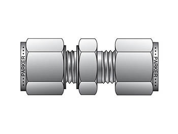 M3CU2-B Instrumentation Tube Fitting - Straight Converssion Union for use with Metric Tubing M3CU2-B A-LOK Metric Tube Converssion Union - CU