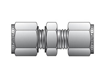 M6RUM2-S Instrumentation Tube Fitting - Straight Reducing Union for use with Metric Tubing M6RUM2-S A-LOK Metric Tube Reducing Union - RUM