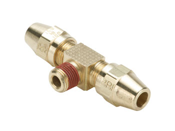 VS272AB-6-4 Male Branch Tee - Compression Transportation Fitting VS272AB-6-4 Air Brake-AB VS272AB