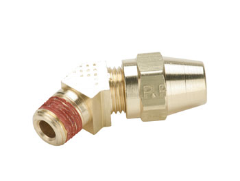 VS279AB-10-6 Male Elbow 45° - Compression Transportation Fitting VS279AB-10-6 Air Brake-AB VS279AB