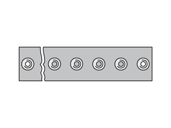 APRA5X Match weld plate – strip to clamp halves group number for proper selection APRA5X Metric Standard Series APRA Weld Plate – Strip