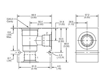 B20-2-20T B20 Valve Body
