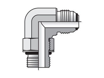 8 C5OXO-SS Triple-Lok 2 37° 90° Elbow C5OXO
