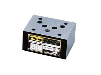 CM3PPV CM Series - Check Valve Parker Manapak Subplate Sandwich Module CM3PPV CM Series - Check Valve - NFPA D05 (CETOP 5, NG 10)