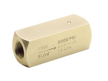 C1220S65 Parker Colorflow Check Valve - SAE Ports C1220S65 Colorflow Check Valve - SAE