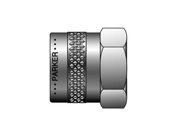 2 BZP-B Instrumentation Tube Fitting Accessory - Knruled Tube Nut for use with Inch Tubing 2 BZP-B CPI/A-LOK Inch Knruled Tube Nut - BZP