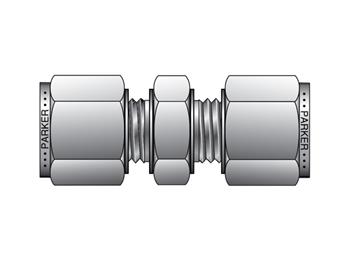 HBZ 2-2-B Instrumentation Tube Fitting - Straight Union for use with Metric Tubing HBZ 2-2-B CPI Metric Tube Union - HBZ