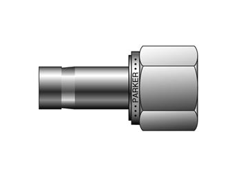 T2HG 8-3/8-S CPI Metric Tube Tube End NPT Female Adapter - T2HG