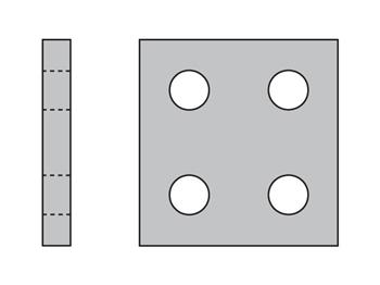 DPDC2X Match double top plate to clamp halves group number for proper selection DPDC2X Metric Heavy Series DPDC Double Top Plate