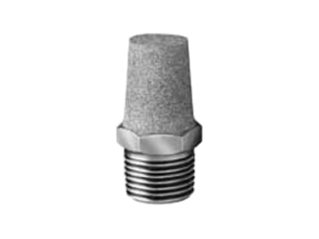 EM50 EM Sintered Bronze Muffler for use in Pneumatic Systems EM50 EM Sintered Bronze Muffler