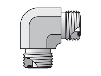 4EMLOS FKM Seal-Lok - Union Elbow – mm Hex ORFS / ORFS 4EMLOS FKM Seal-Lok ORFS 90° Elbow EMLO