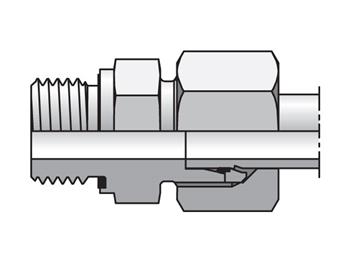 GE08SR3/8ED71 EO/EO-2 Straight, Male Connector - 24° Flareless / BSPP GE08SR3/8ED71 EO/EO-2 Straight, Male Connector - GE-R-ED