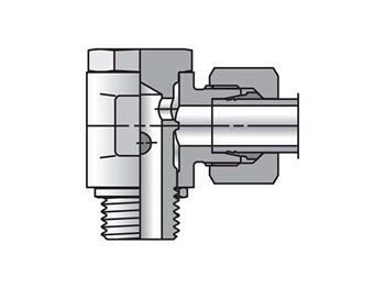 SWVE04LLMCF EO/EO-2 90° Elbow, Banjo - 24° Flareless / Metric Parallel SWVE04LLMCF EO/EO-2 90° Elbow, Banjo - SWVE-M