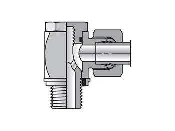 WH06SRKDSCF EO/EO-2 90° Elbow, High Pressure Banjo - 24° Flareless / Metric Parallel WH06SRKDSCF EO/EO-2 90° Elbow, High Pressure Banjo - WH-R-KDS