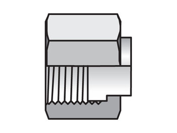 6FNMLS Seal-Lok - Cap ORFS 6FNMLS Seal-Lok ORFS Plug and Cap FNML