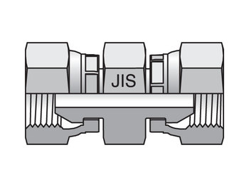 8HP46S Swivel Union Connector 60° Swivel 8HP46S JIS 60° Cone HP46