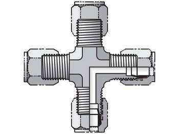 12 KBU-S Union Cross Flareless (all four ends) 12 KBU-S Ferulok Cross KBU