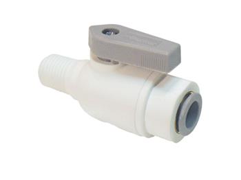 LFPP4VMC2 Male Connector Polypropylene Ball Valve LFPP4VMC2 LIQUIfit Ball Valve - VMC