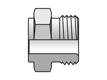 8 LHP-S Seal-Lok - Flange - Seal Connector Tube-to-Tube 8 LHP-S Seal-Lok ORFS Straight LHP