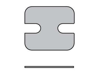 LP-6 Match locking plate to clamp halves group number for proper selection LP-6 Inch Standard Series LP Locking Plate