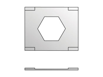 LPT-5 Match locking plate to clamp halves group number for proper selection LPT-5 Inch Standard Twin Series LPT Locking Plate