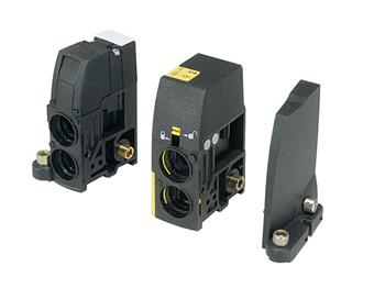 P2M2BXT0A Endplate, intermediate supply and assembly accessories P2M2BXT0A Moduflex T & V Series Manifold Accessories
