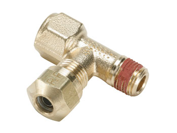 VS176NTA-4-2 Male Run Tee - Compression Transportation Fitting VS176NTA-4-2 Air Brake-NTA VS176NTA