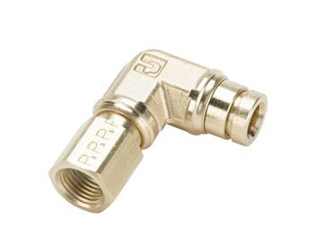 170PMT-4-2 Female Elbow Swivel 90° - Push-to-Connect Transportation Fitting 170PMT-4-2 Prestomatic 170PMT