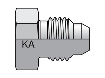 4PNMKAS Plug 30° Flare 4PNMKAS Komatsu® 30° Flare Metric Thread PNMKA