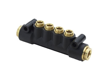 24M-6-4 Manifold - Push-to-Connect Transportation Fitting 24M-6-4 PTC Composite 24M