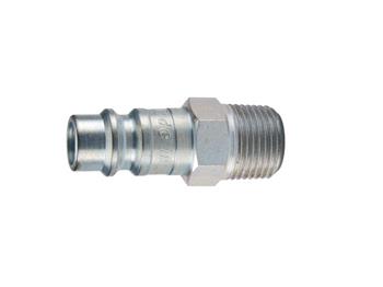 RF-254-2MP Pneumatic Push-to-Connect European High Flow RF-254-2MP RF Series Nipple - Male Pipe
