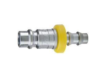 RF-254-6PL Pneumatic Push-to-Connect European High Flow RF-254-6PL RF Series Nipple - Push-lok Hose Barb
