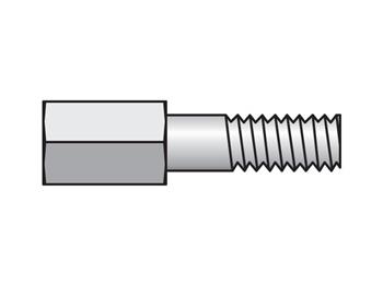 SB-1 Match stacking bolt to clamp halves group number for proper selection (2 required for Groups 1A - 6) SB-1 Inch Standard Series SB Stacking Bolt
