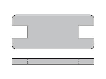 SPC1X Match locking plate to clamp halves group number for proper selection SPC1X Metric Heavy Series SPC Locking Plate