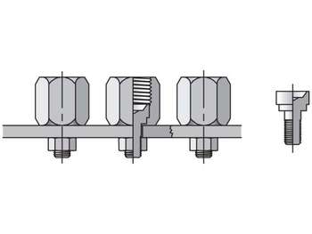 6 T22X-S Triple-Lok - Mountie Cap 6 T22X-S Triple-Lok 37° Plug and Cap T22X