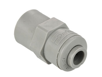 F6FF6 Female Connector Flare - Push-to-Connect Water & Beverage Fitting F6FF6 TrueSeal FF
