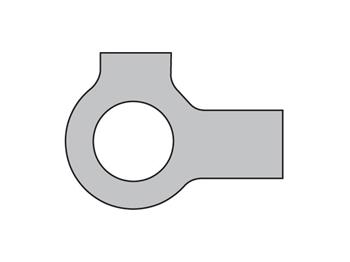 USB2X Match locking washer to clamp halves group number for proper selection USB2X Metric Standard Twin Series US Locking Washer