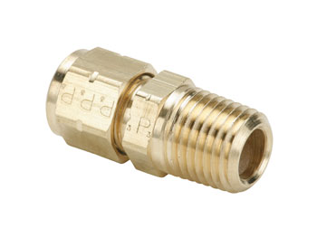 682VL-6-6 Male Connector Through Tank - Compression Transportation Fitting 682VL-6-6 Vibra-Lok 682VL